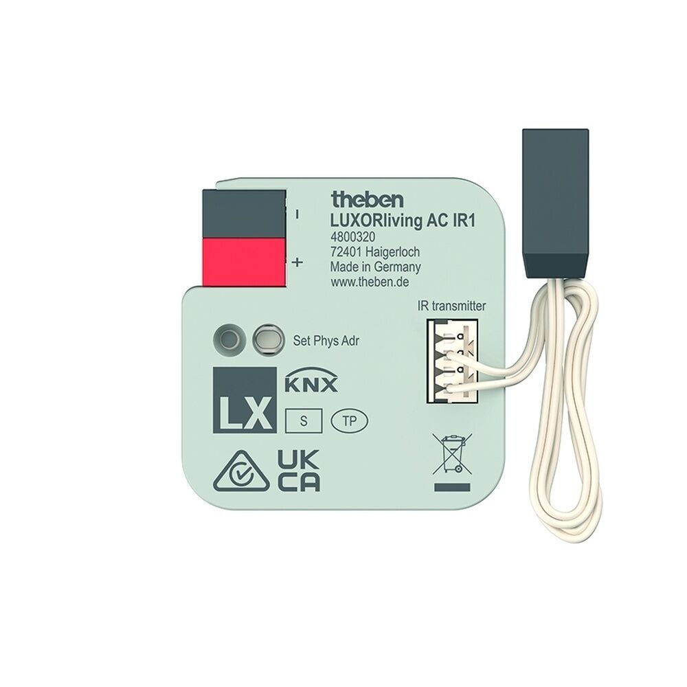 Theben Split Unit Gateway 4800320 Typ LUXORliving AC IR1 