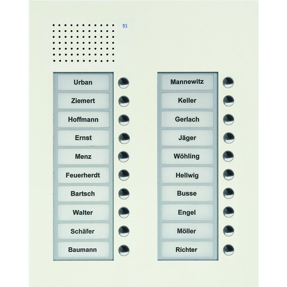 TCS Audio Außenstation PUK20/2-WS