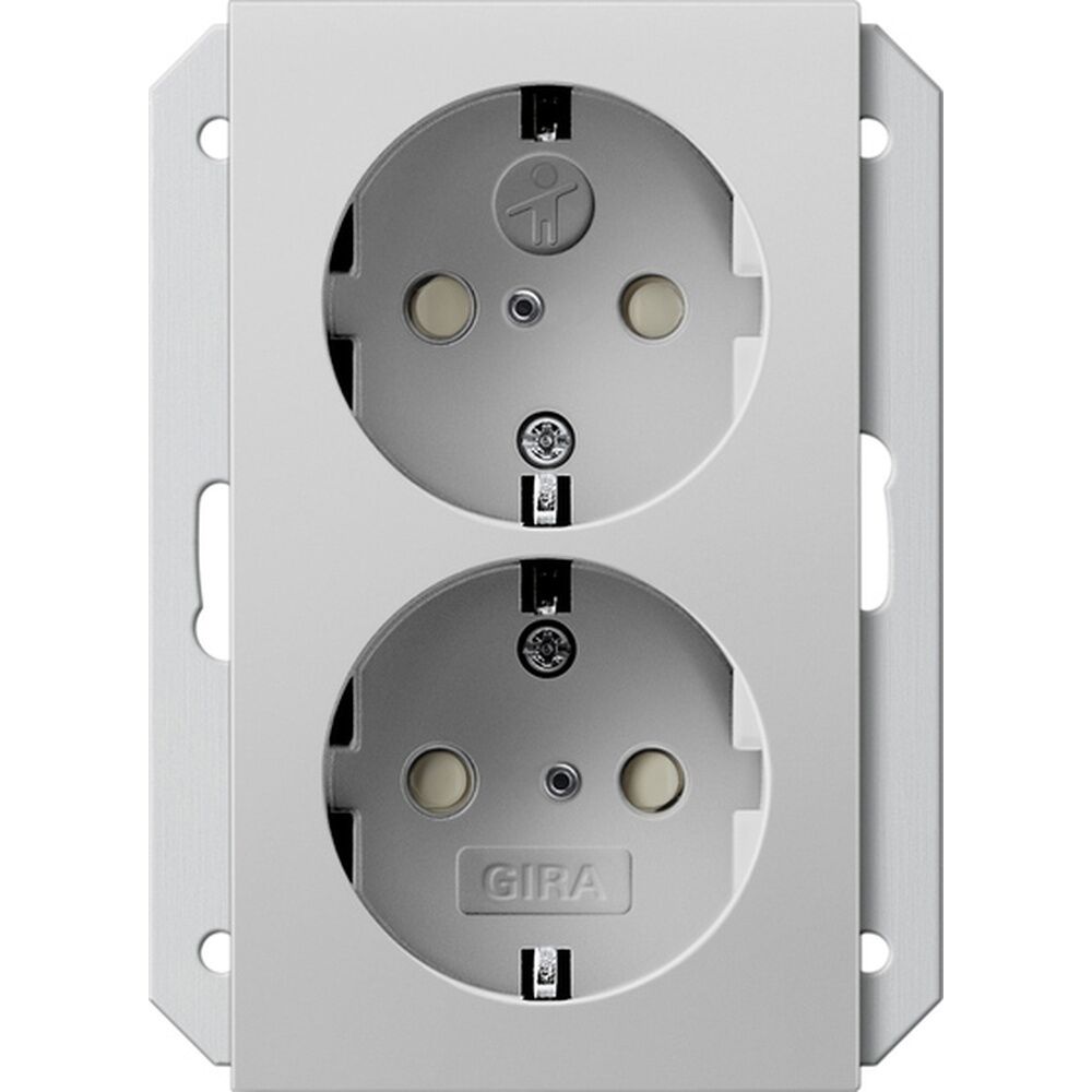 Gira SCHUKO Doppelsteckdose 2735015
