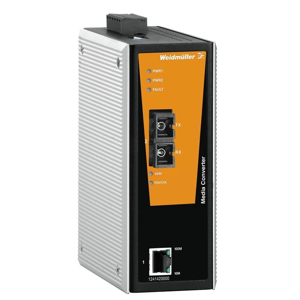 Weidmüller Media Konverter 1286900000 Typ IE-MC-VLT-1TX-1SCS