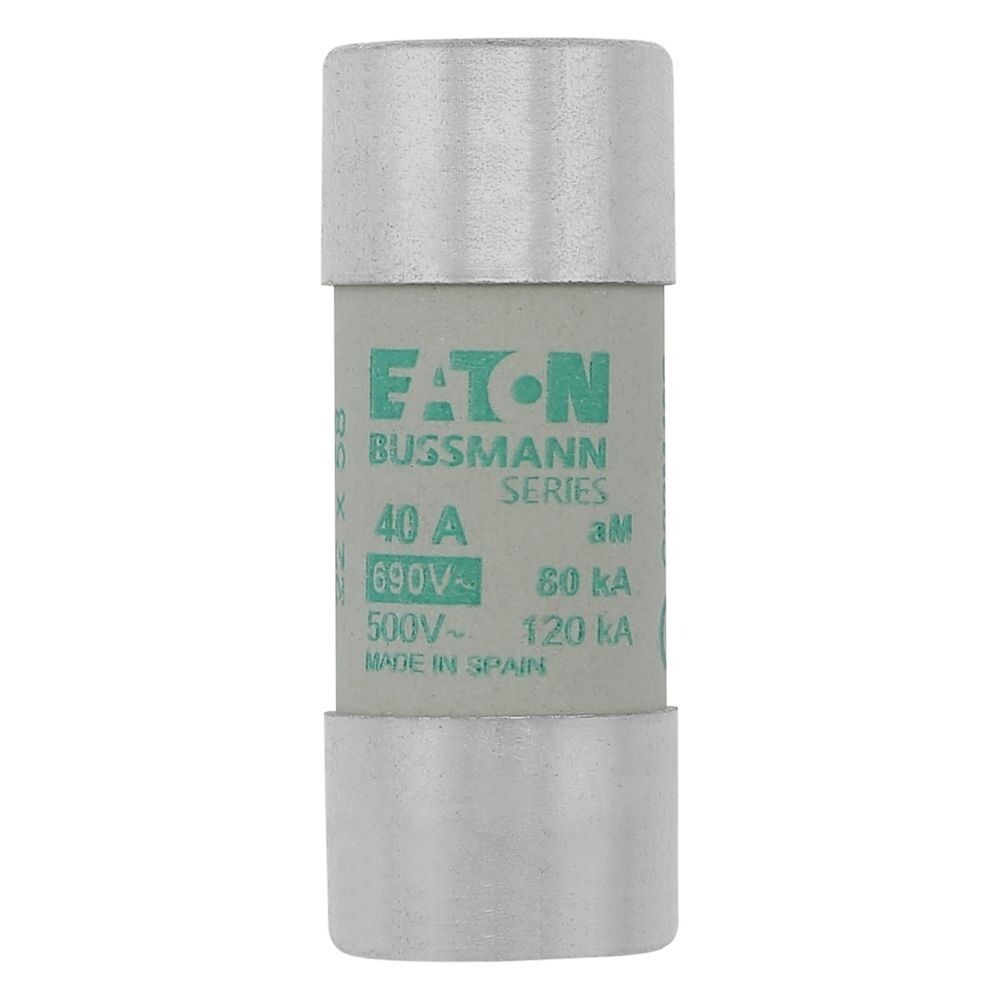 Eaton Sicherungseinsatz C22M40S Typ CYL AM 22,2X58 40A/STR