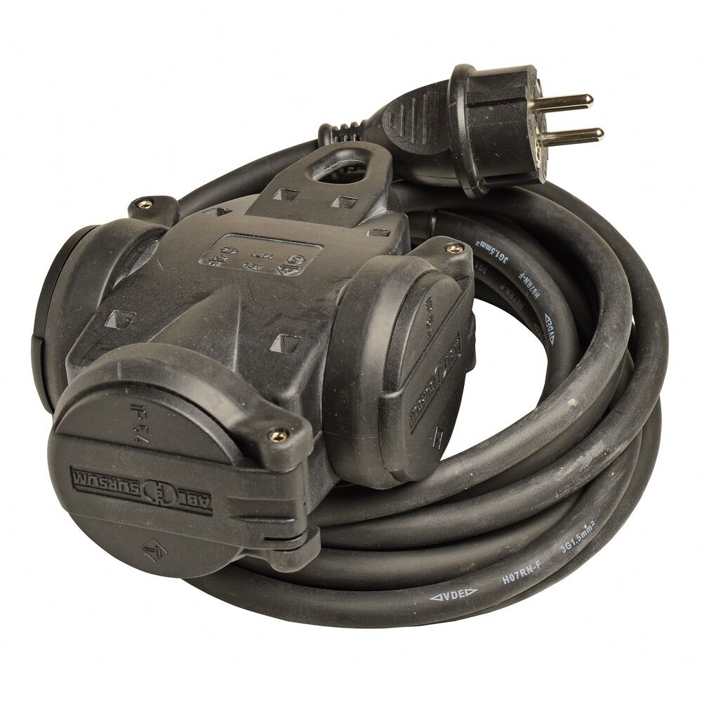 Walther-Werke 3fach Verteiler Steckdose 39100301045304