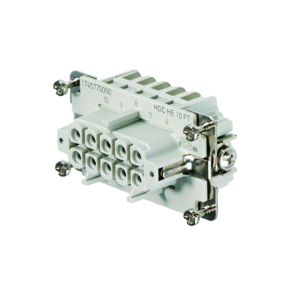 Weidmüller Einsatz 1745770000 Typ HDC HE 10 FT