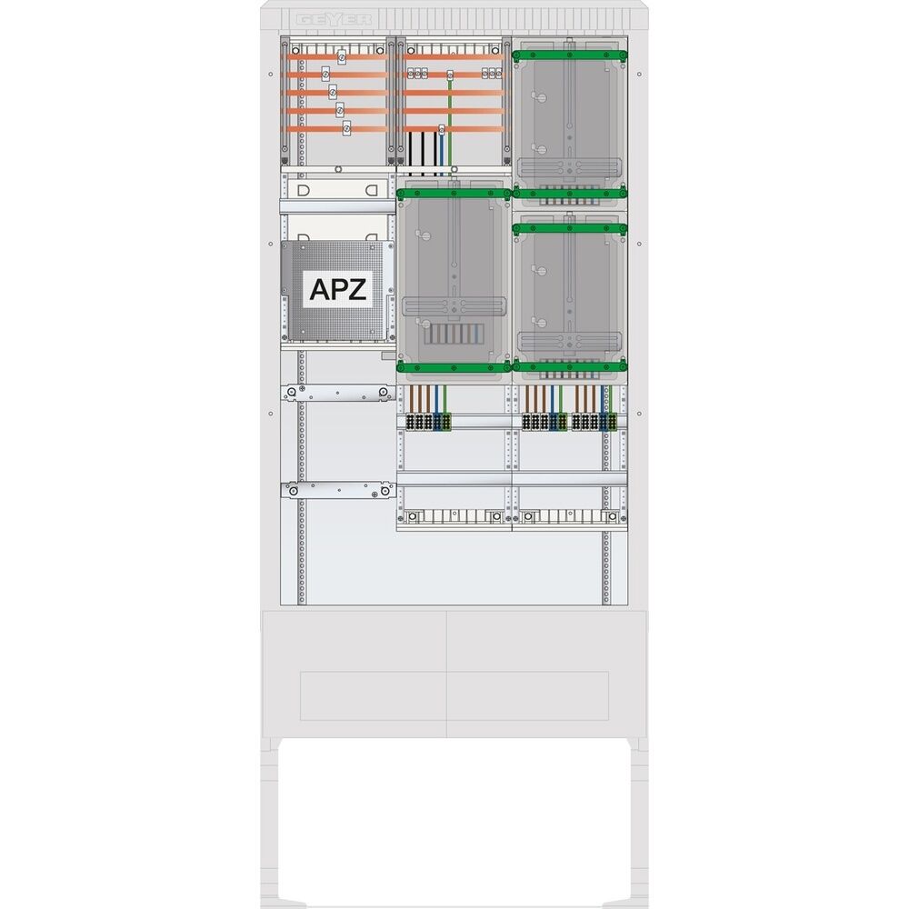 ABN Zähleranschluss Säule SZ207ZA3501 