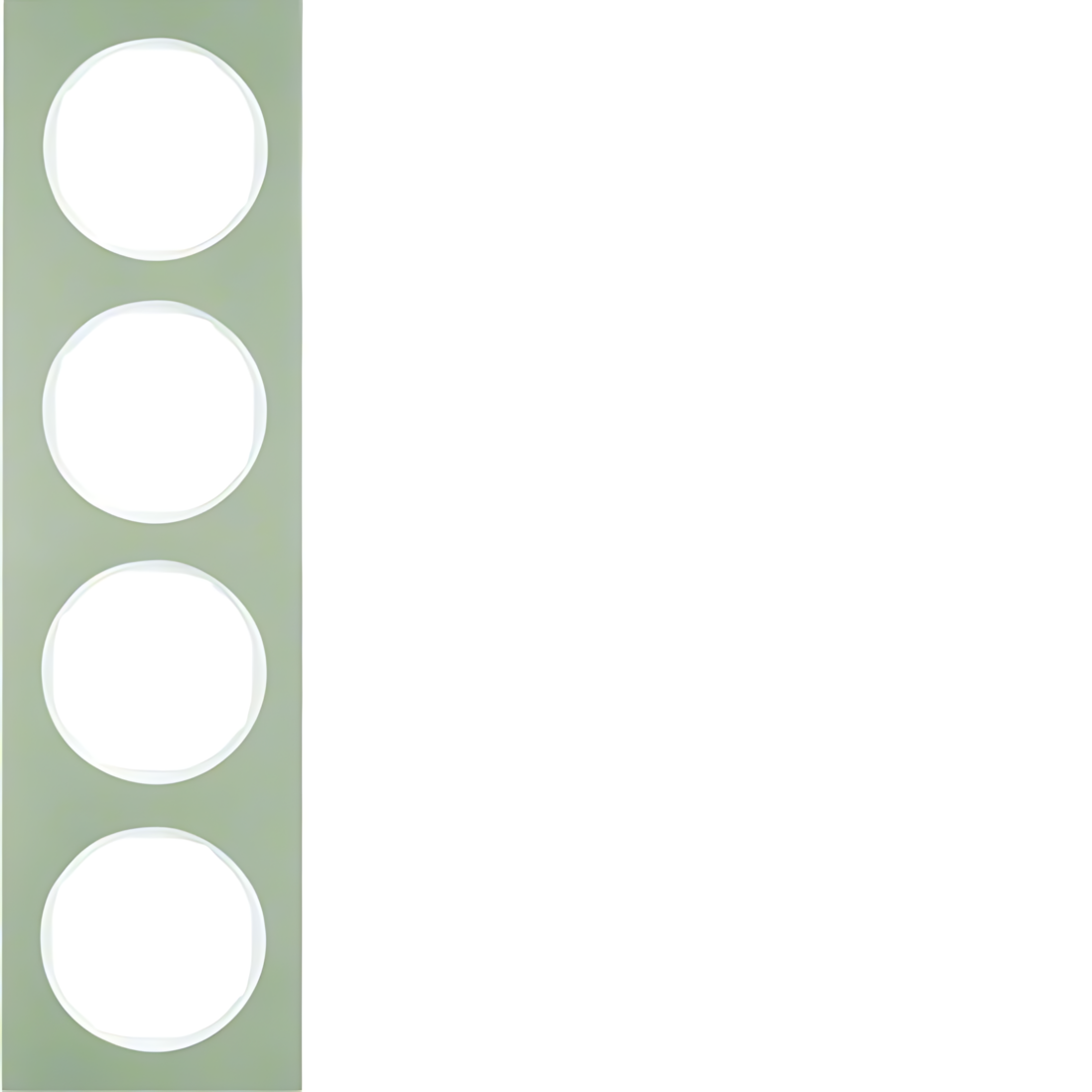 Berker 4fach Rahmen 10142214 