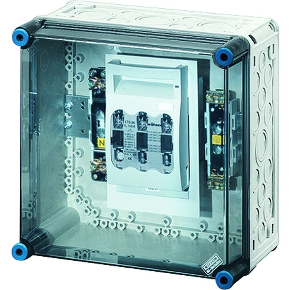 Hensel NH Sicherungslasttrennschaltergehäuse Mi 5250 Nr. 2000187