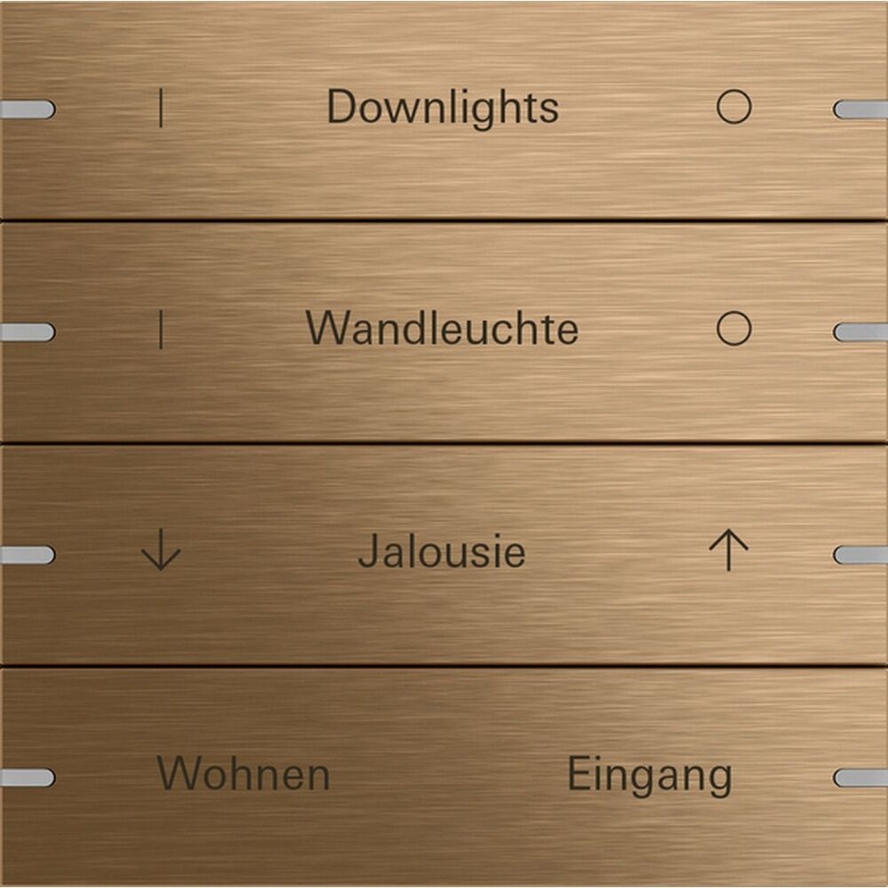 Gira Wippenset 4fach 503438