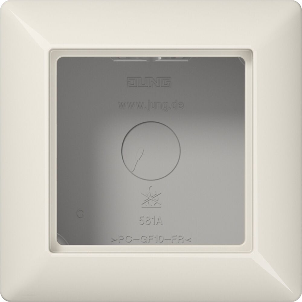 Jung Aufputz Kappe AS 581 A W