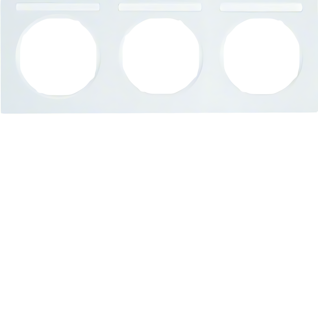 Berker 3fach Rahmen 10132279