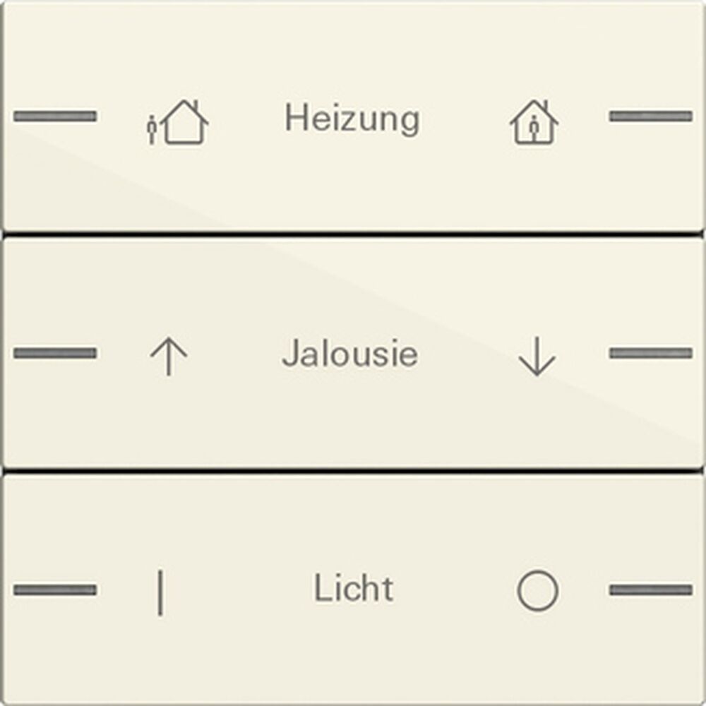 Gira Wippenset 3fach 576301