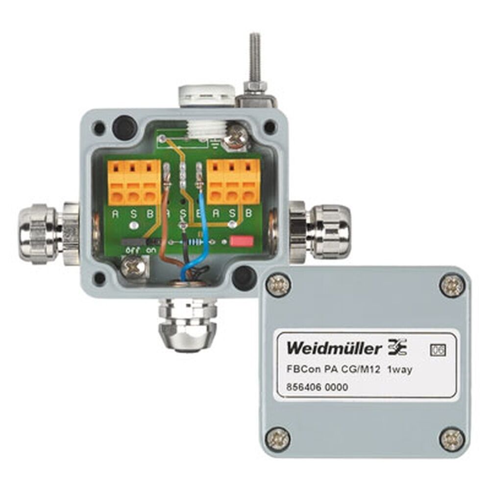 Weidmüller Standardverteiler 8564060000 Typ FBCon PA CG/M12 1way