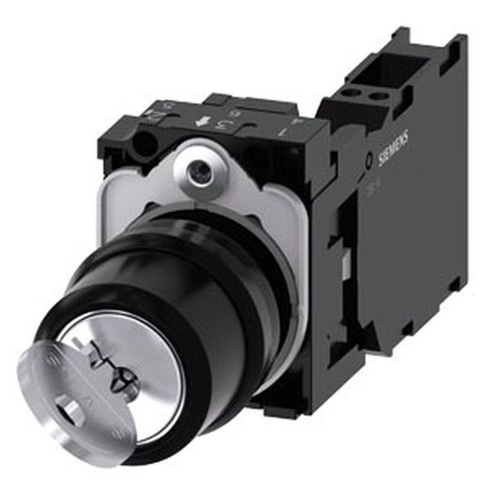 Siemens Schlüsselschalter 3SU1100-4BF11-3FA0