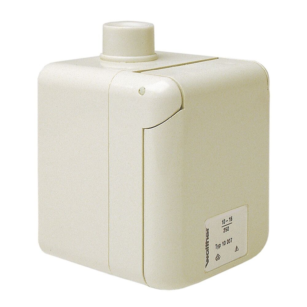 Walther-Werke Aufputzwandsteckdose 117304