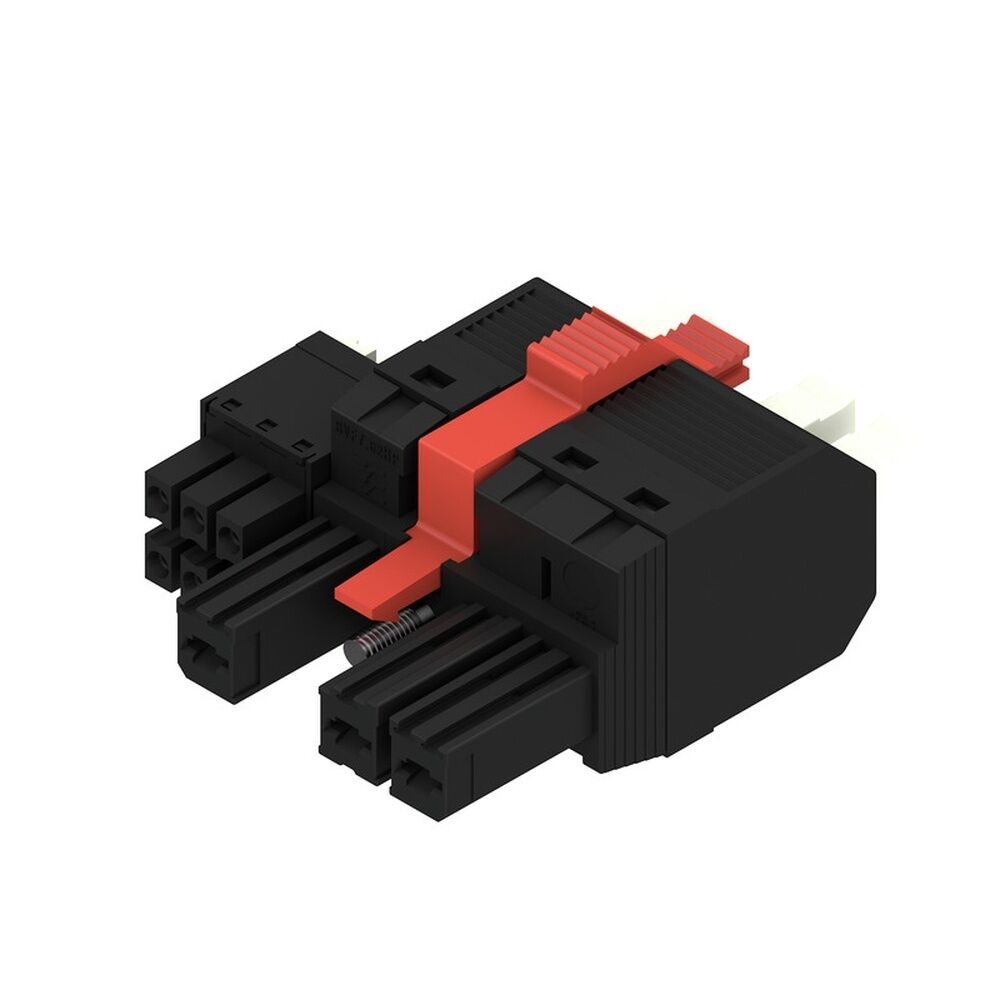 Weidmüller Hybridsteckverbinder 2549550000 Typ BVFL 7.62HP/03/180MSF3 BCF/06R SN BK BX