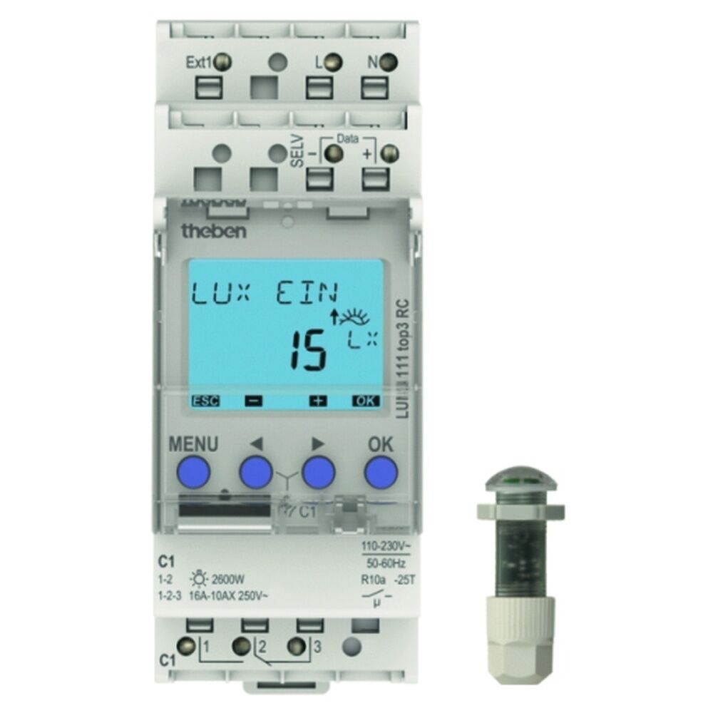 Theben Dämmerungsschalter 1110230 Typ LUNA 111 top3 EL 