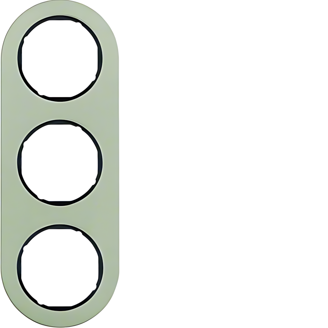 Berker 3fach Rahmen 10132004