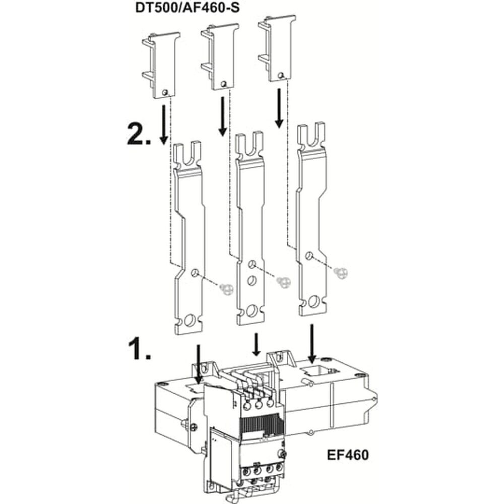 ABB Zubehör für Niederspannungs Schalttechnik 1SAX701902R1011 Typ DT500/AF460-S 