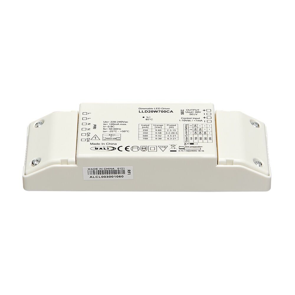 Nobile Dimmbares LED Betriebsgerät 8970203500 Typ EL-20-Uni 350-700 dim Dali/push/1-10V