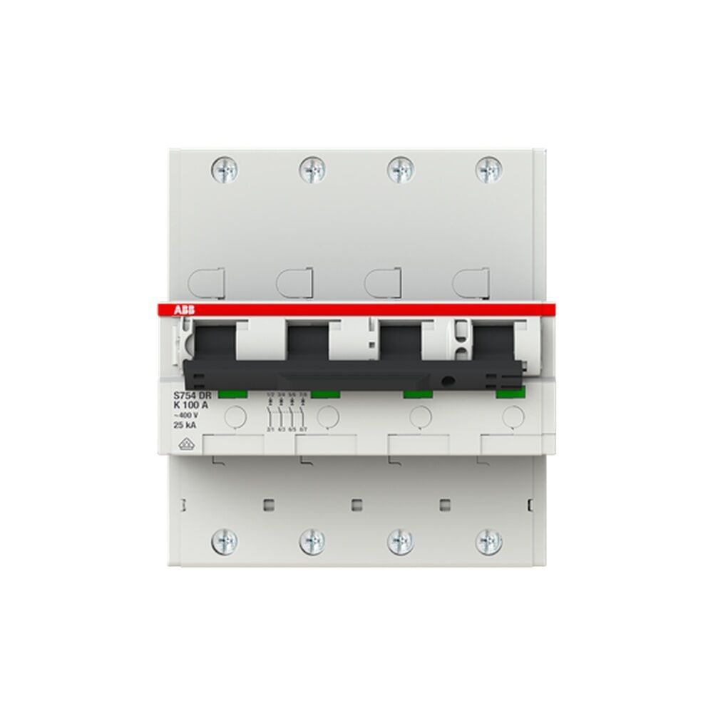 ABB Selektiver Hauptleitungsschutzschalter 2CDH784010R0637 Typ S754DR-K100