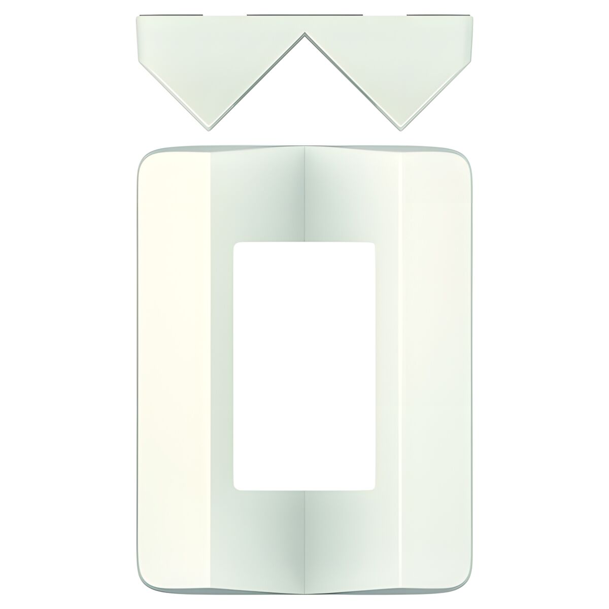 Theben Eckmontagewinkel 9070904 Typ Eckwinkel theLuxa P WH