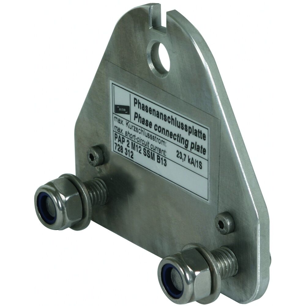 Dehn + Söhne Phasenanschlussplatte 728312 Typ PAP 2 M12 SSM B13