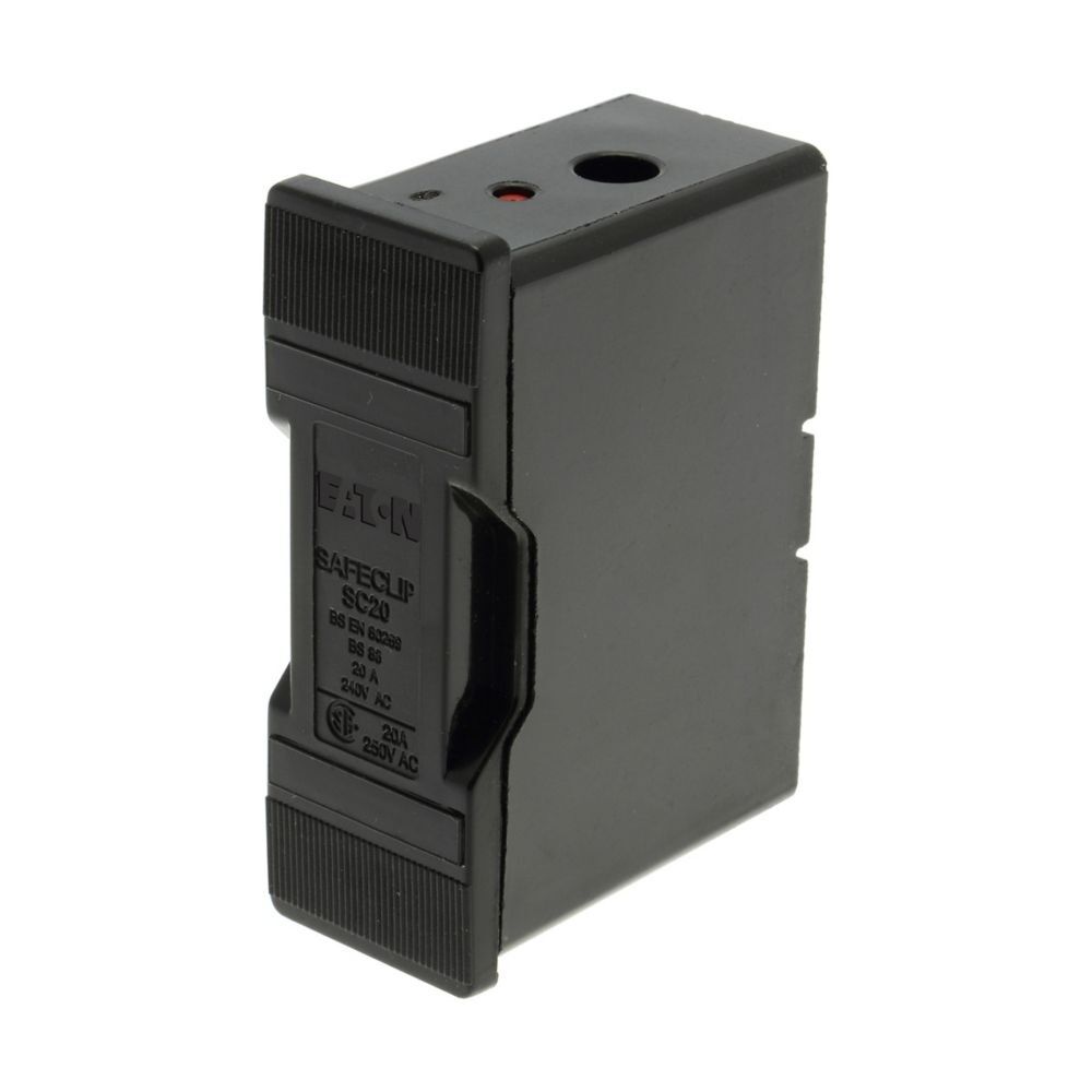 Eaton Sicherungshalter SC20H Typ SAFECLIP FRONT CONNECTED BLACK