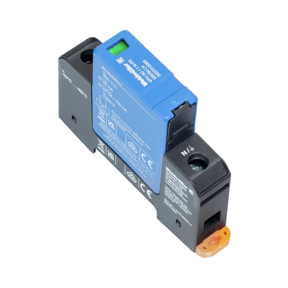 Weidmüller Überspannungsableiter 3037010000 Typ VPU AC I 1 N-PE 305/50 LH
