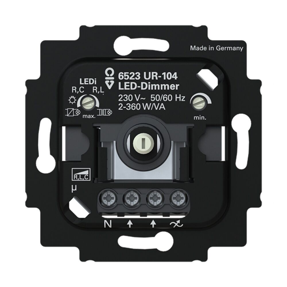 Busch-Jäger LED Dimmer 6523 UR-104 Nr. 2CKA006512A0353
