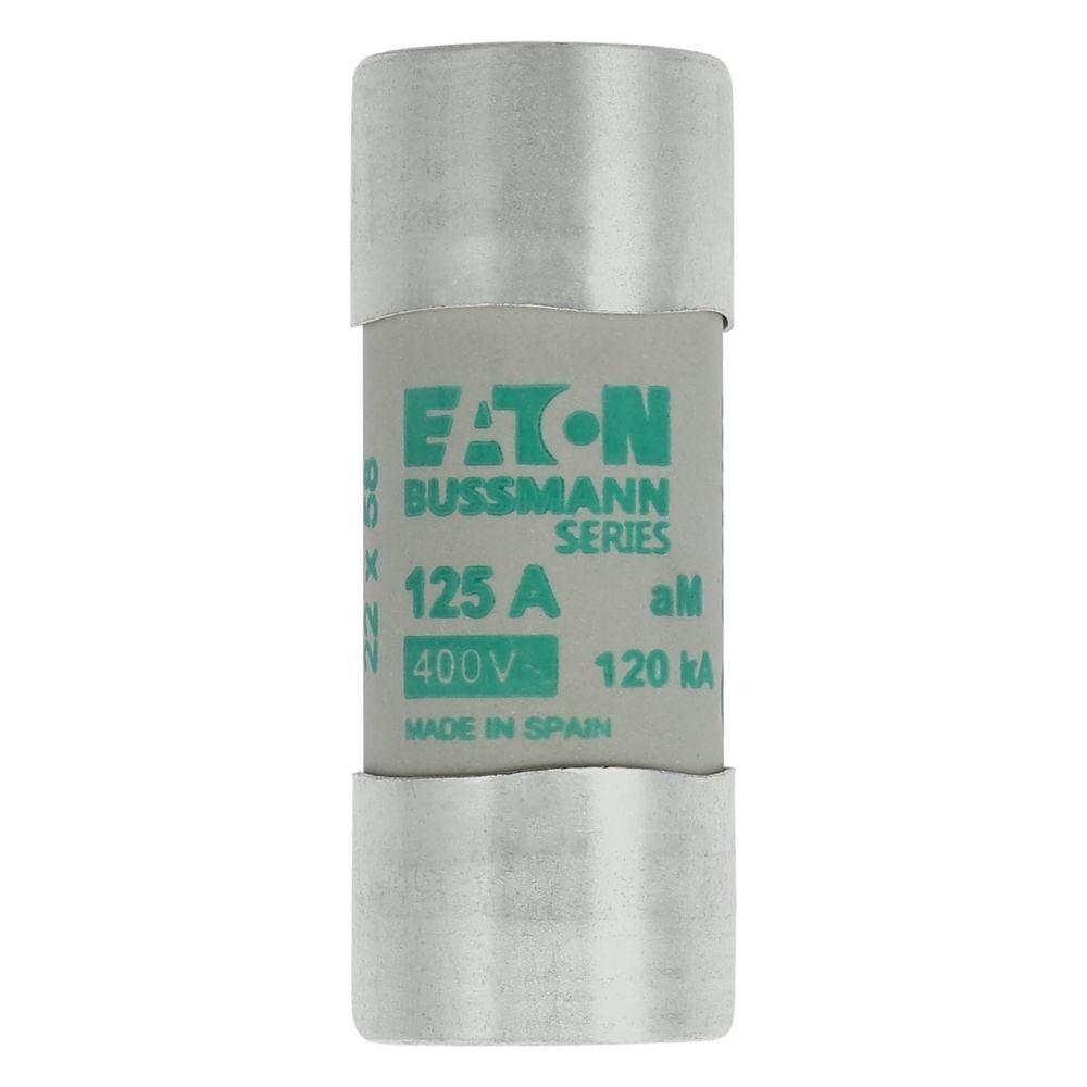 Eaton Sicherungseinsatz C22M125 Typ CYLINDRICAL FUSE 22 x 58 125A AM 400V AC