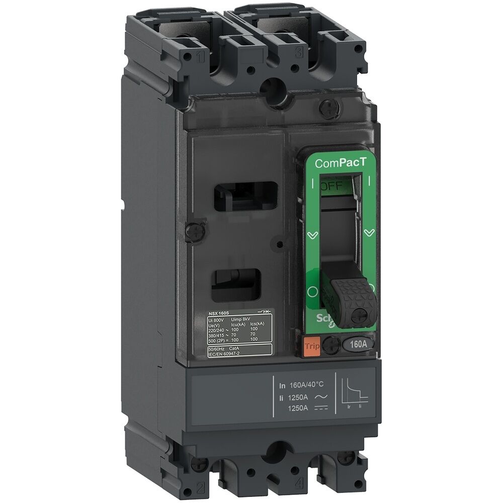 Schneider Electric Kompaktleistungsschalter C16M2TM125