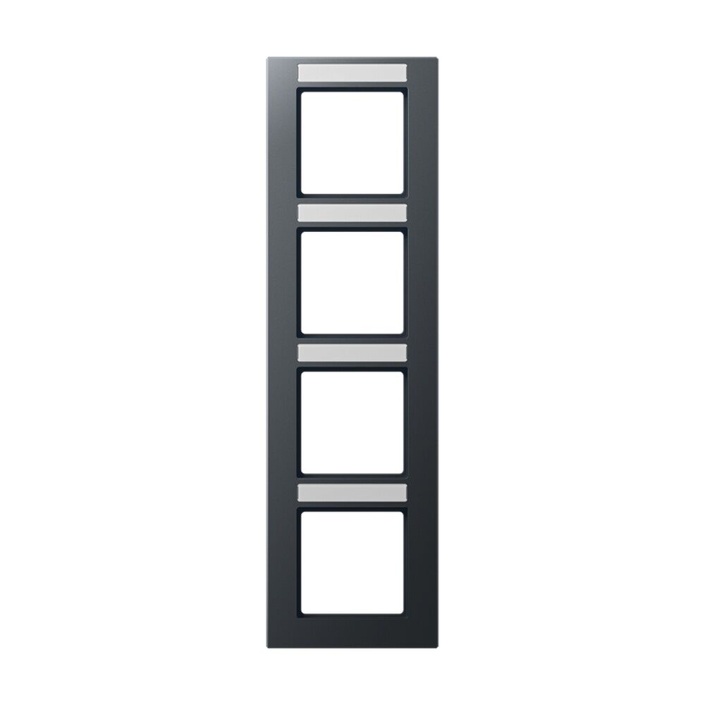 Jung Rahmen 4fach AC 584 BFNA ANM