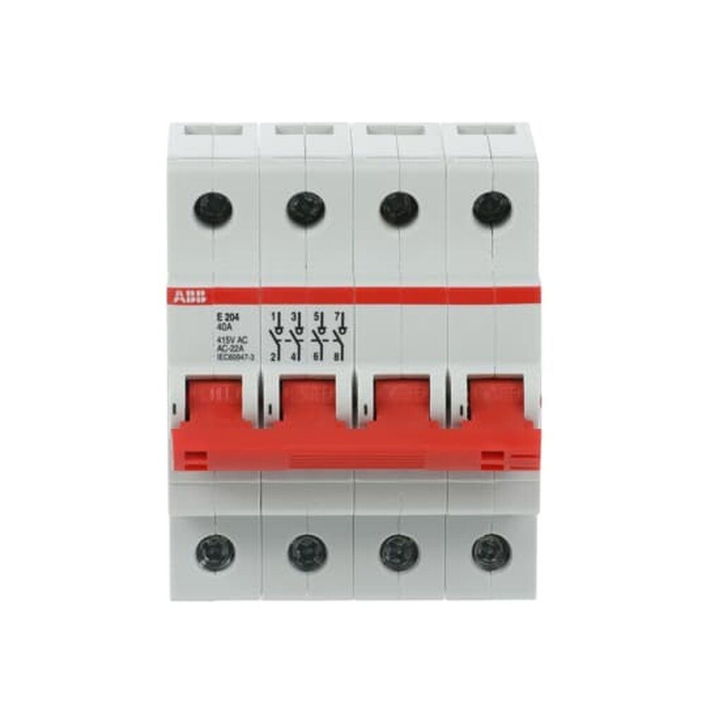 ABB Schalter für Reiheneinbau 2CDE284001R0040 Typ E204/40R