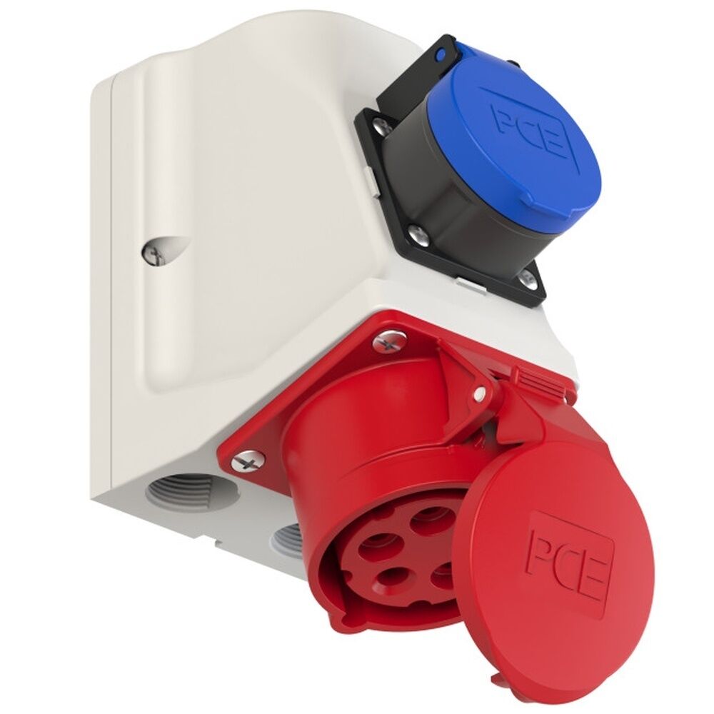 PC Electric CEE Wandsteckdose 9215-6t23v