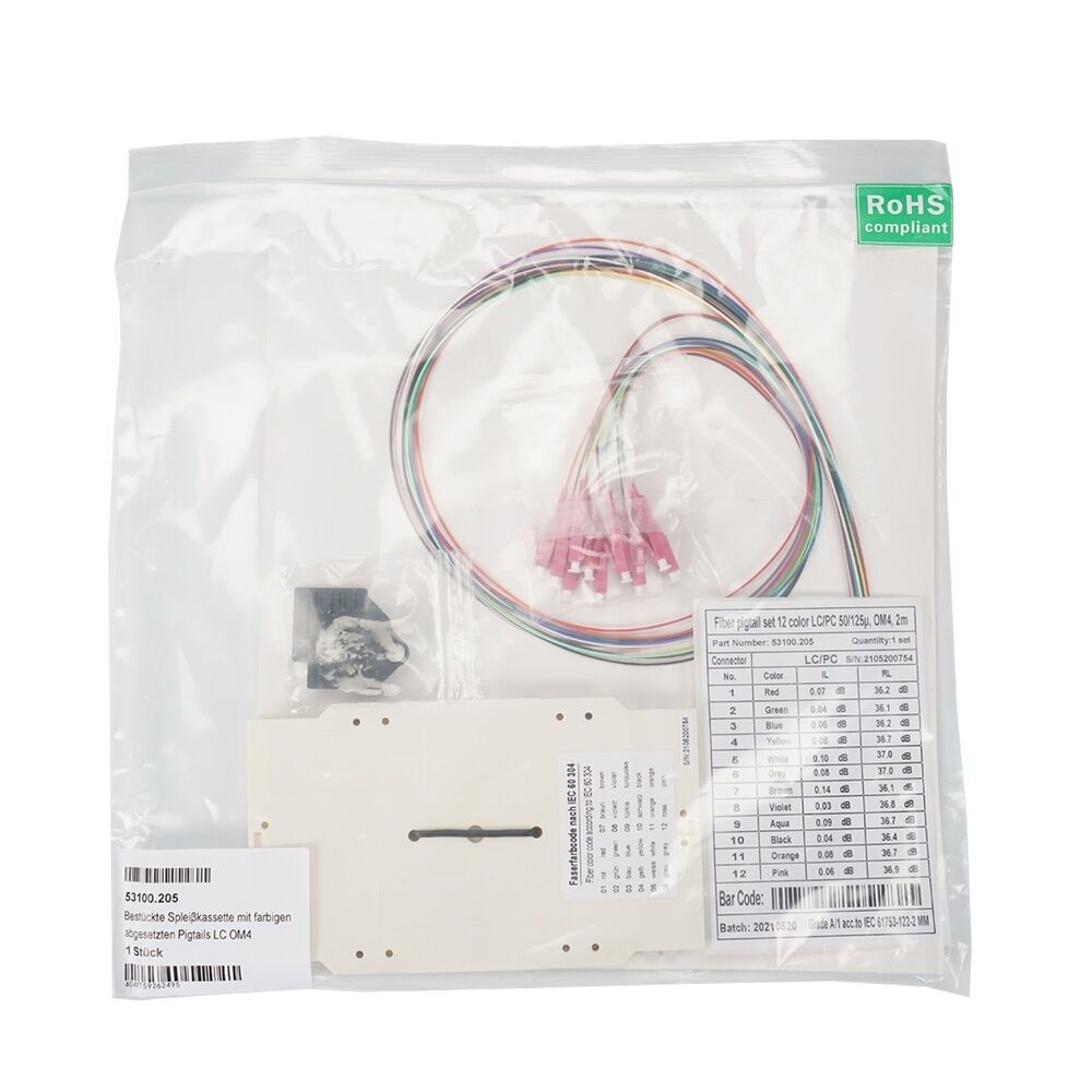 EFB Bestückte Spleißkassette 53100.205