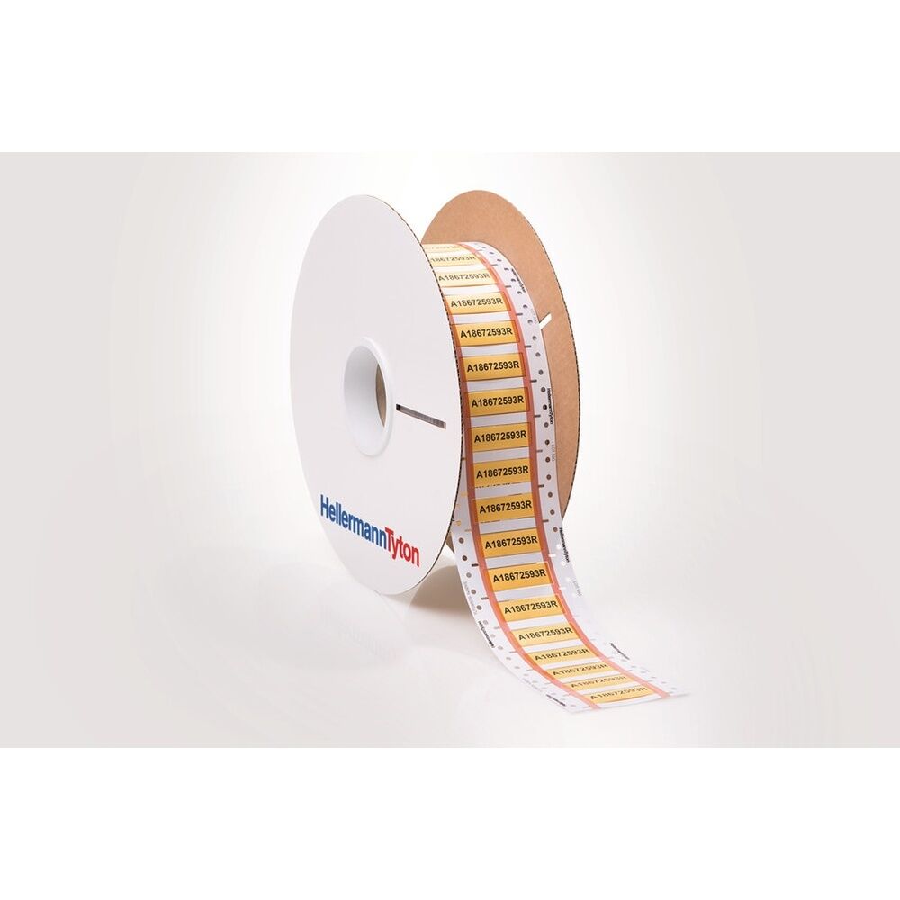 Hellermann Schrumpfschlauchmarkierer 533-65022 Typ TLFD48DS-1X50YE PO-X YE 5000