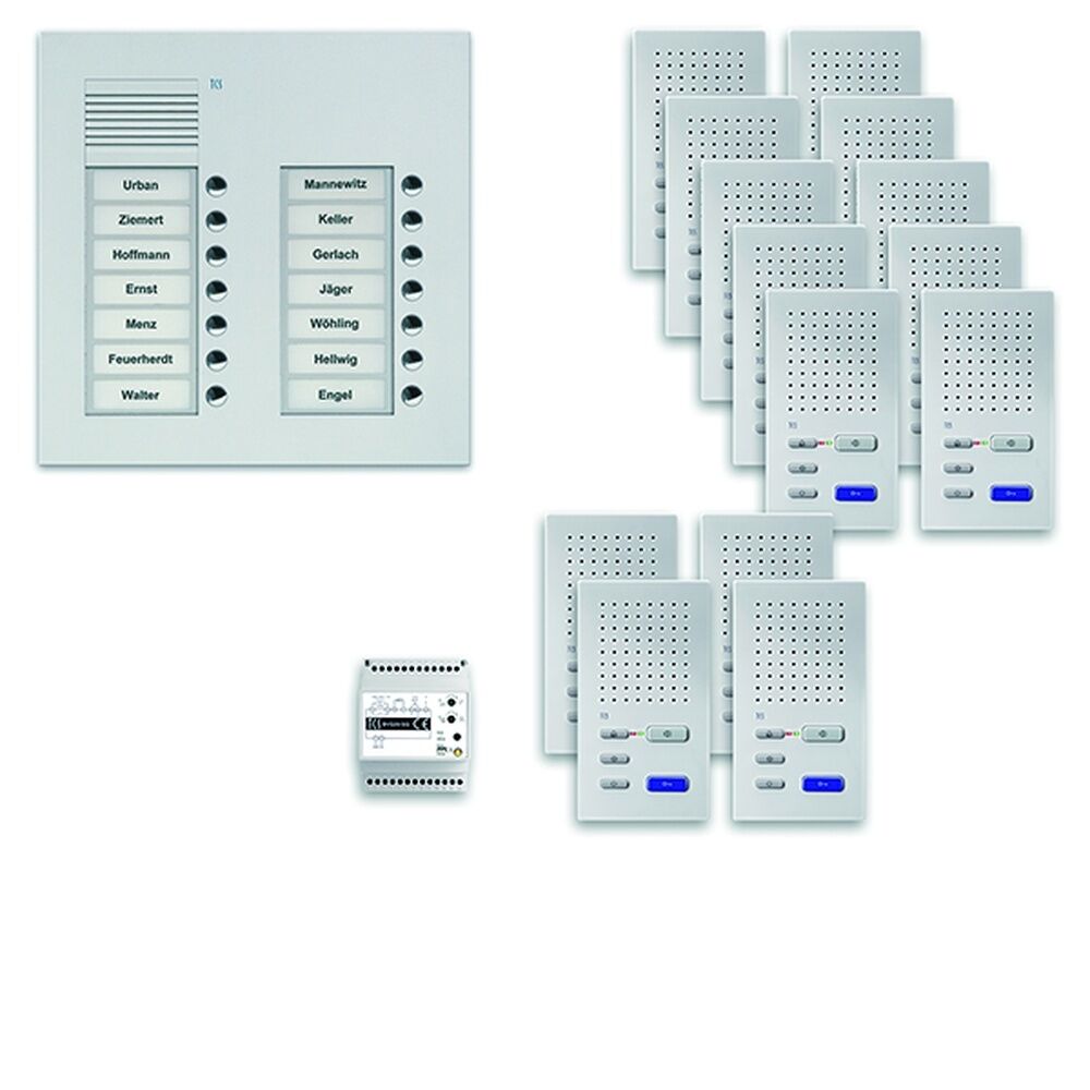 TCS Sprechanlage Vorkonfiguriertes Paket PPUF14/2-EN/02