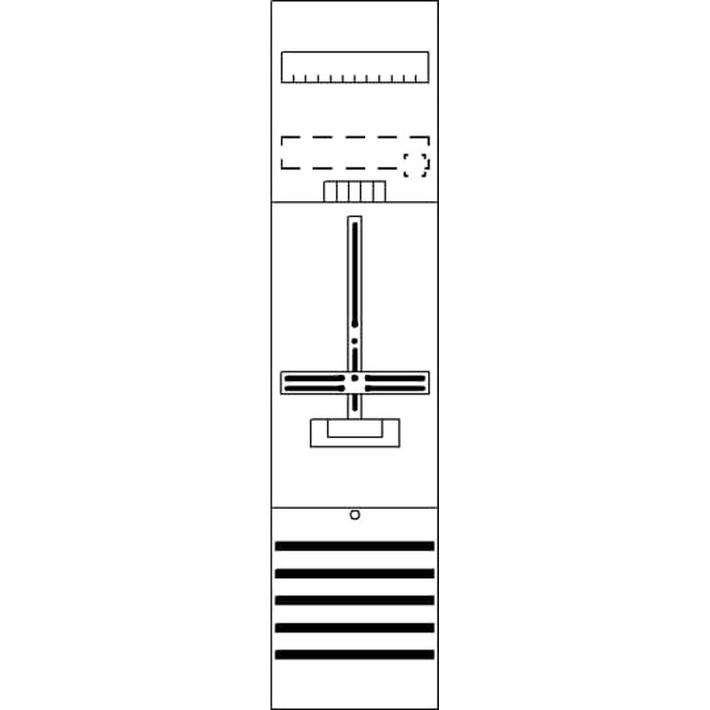 Striebel & John Zählerkomplettfeld 2CPX054080R9999 Typ DF17B1