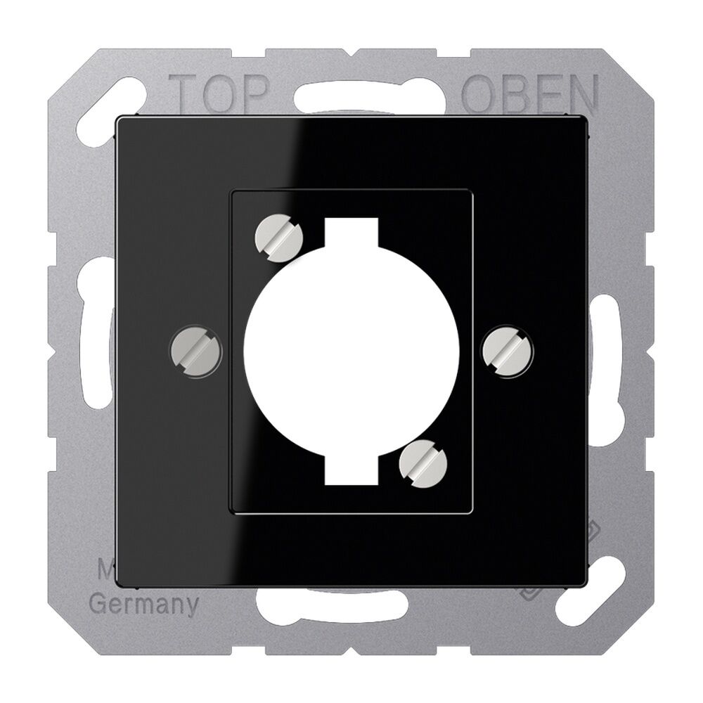 Jung Abdeckung XLR Steckdose A 568 BF SW