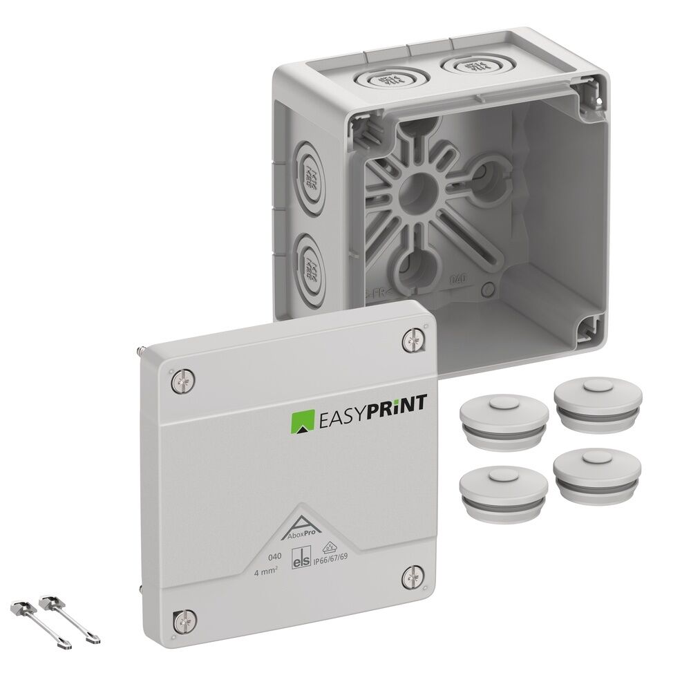 Spelsberg Abzweigkasten 404400EP Typ Abox Pro 040-L EasyPrint 