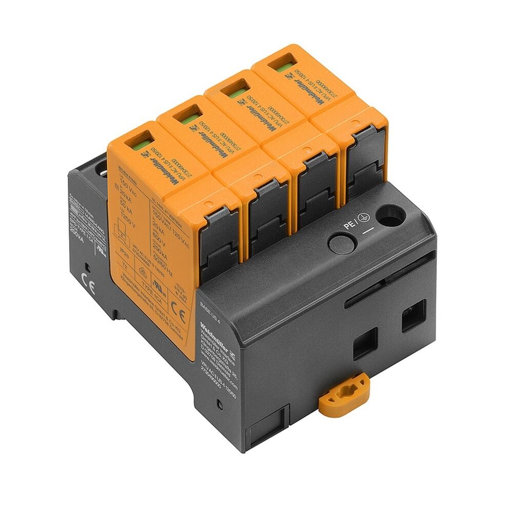 Weidmüller Überspannungsableiter 2730490000 Typ VPU AC II US 4 120/50