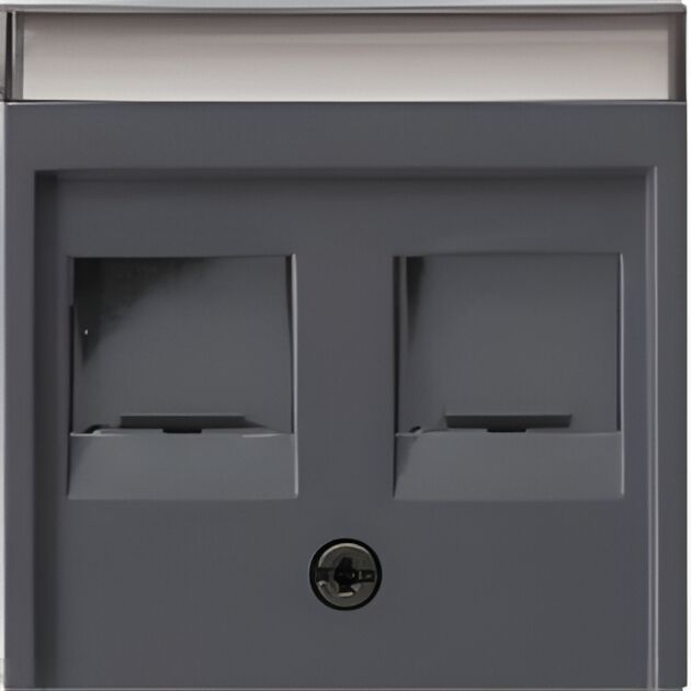 Gira 066328 Abdeckung Modular Jack BSF System 55 Anthrazit