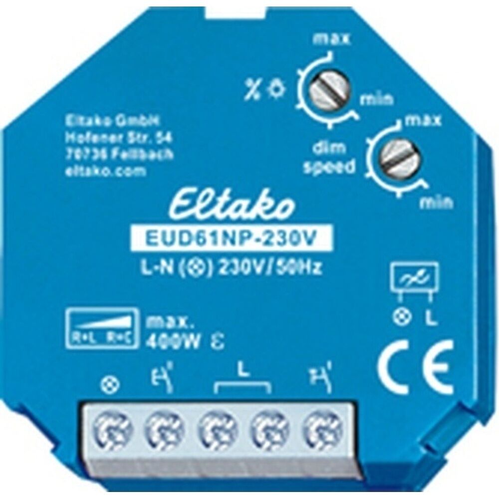 ELTAKO Universal Dimmschalter 61100830 Typ EUD61NP-230V 