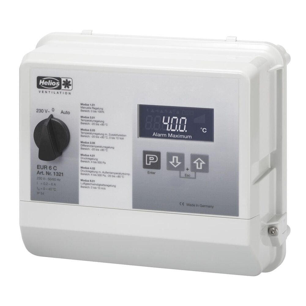 Helios Regelgerät 01321 Typ EUR 6 C 
