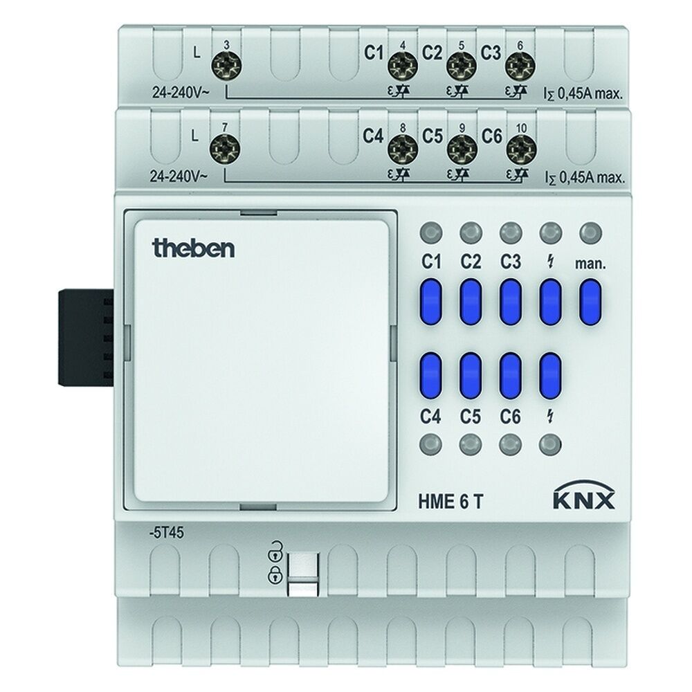 Theben KNX Heizungsaktor 4930245 Typ HME 6 T KNX