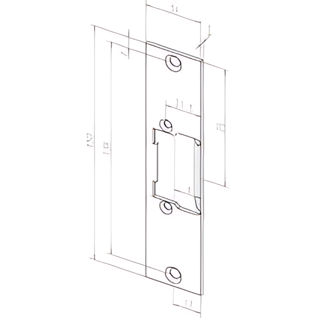 Assa Abloy Schließblech -------26202-01