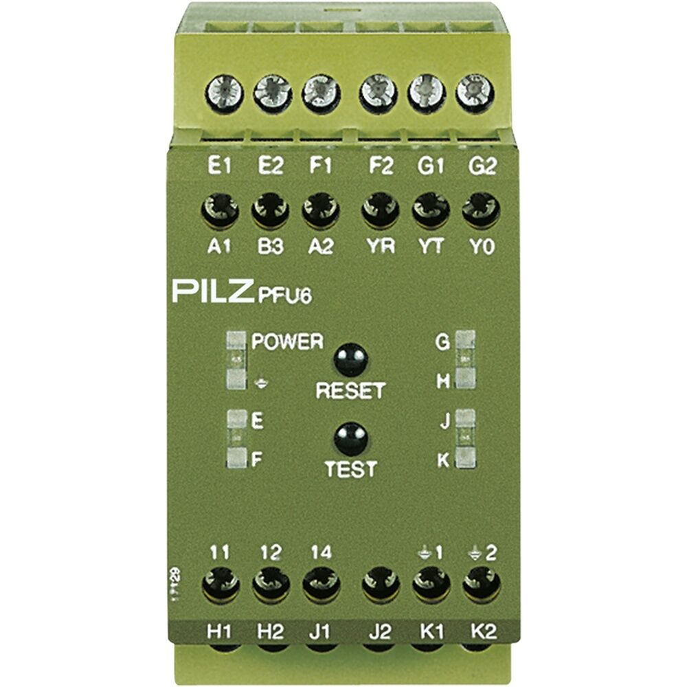 Pilz Fehlerspannungsüberwachung 841000 Typ PFU6 24V-240VAC/DC UM 0-690VAC/DC 