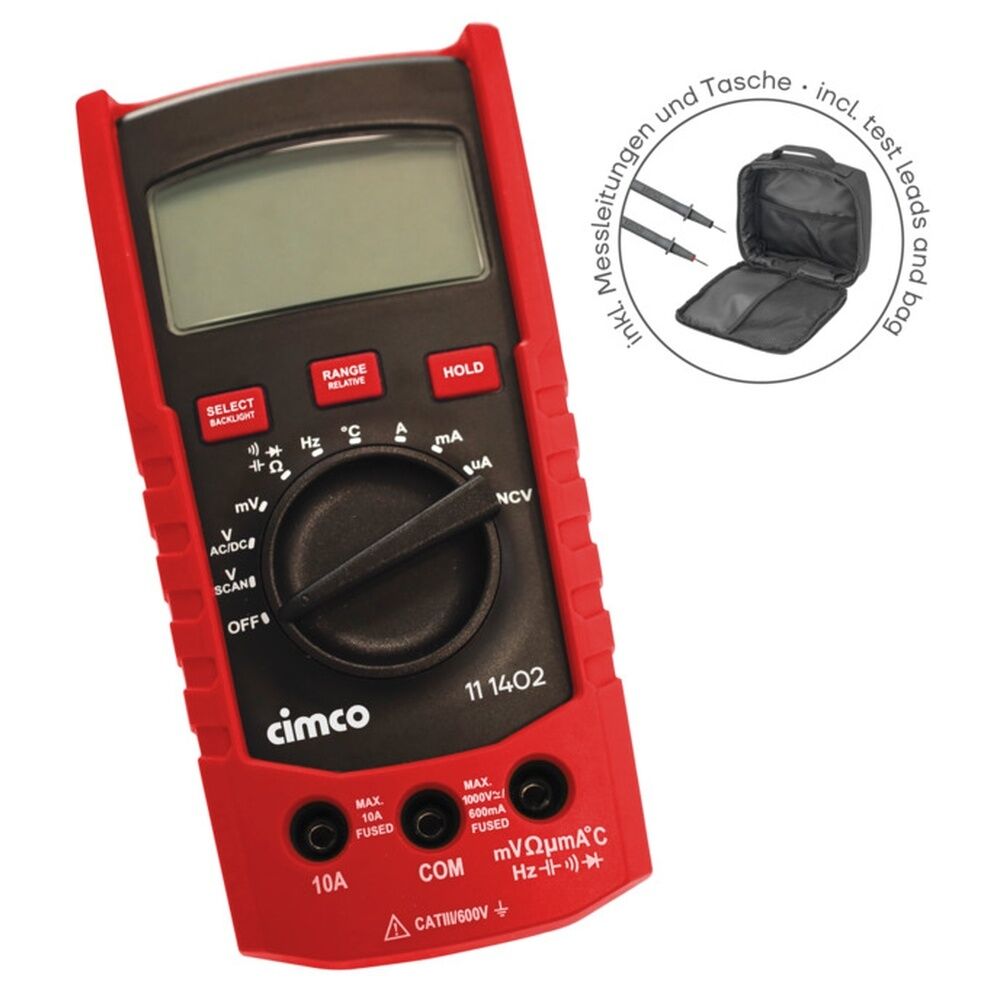 Cimco Multimeter 111491