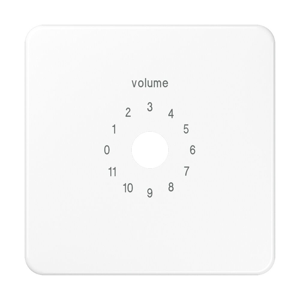 Jung Abdeckung Lautstaerkesteller CD 594-8 WW