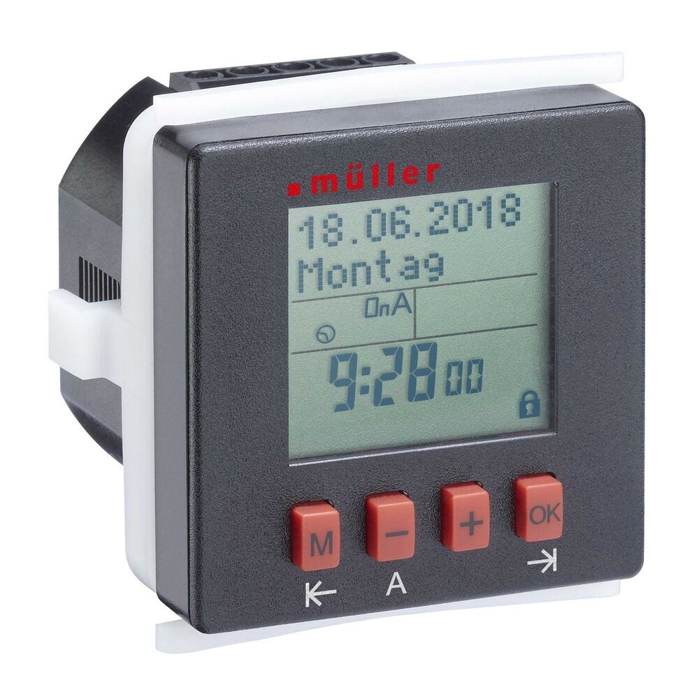 Hugo Müller Digitale Zeitschaltuhr 21812 Typ SC2410pro 