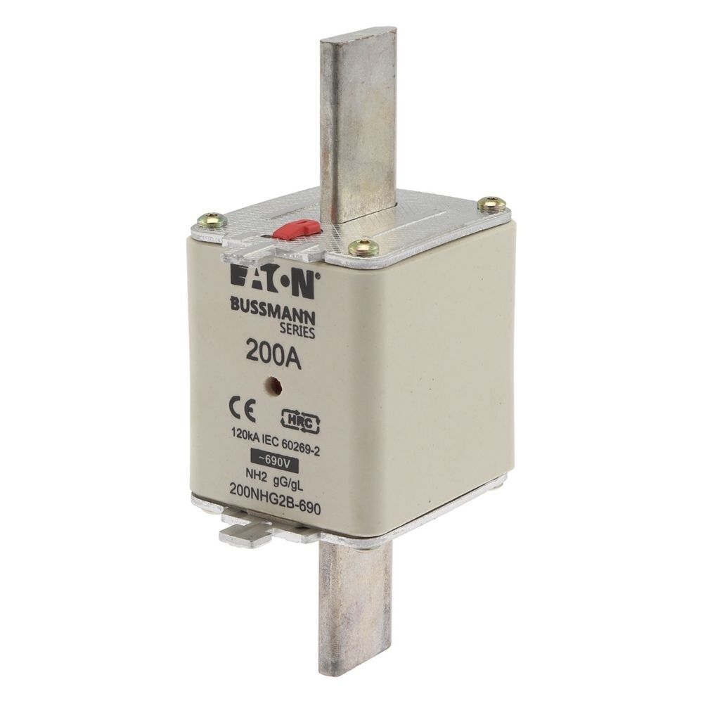 Eaton Sicherungseinsatz 200NHG2B-690 Typ NH FUSE 200AMP 690V gG SIZE 2 DUAL IND
